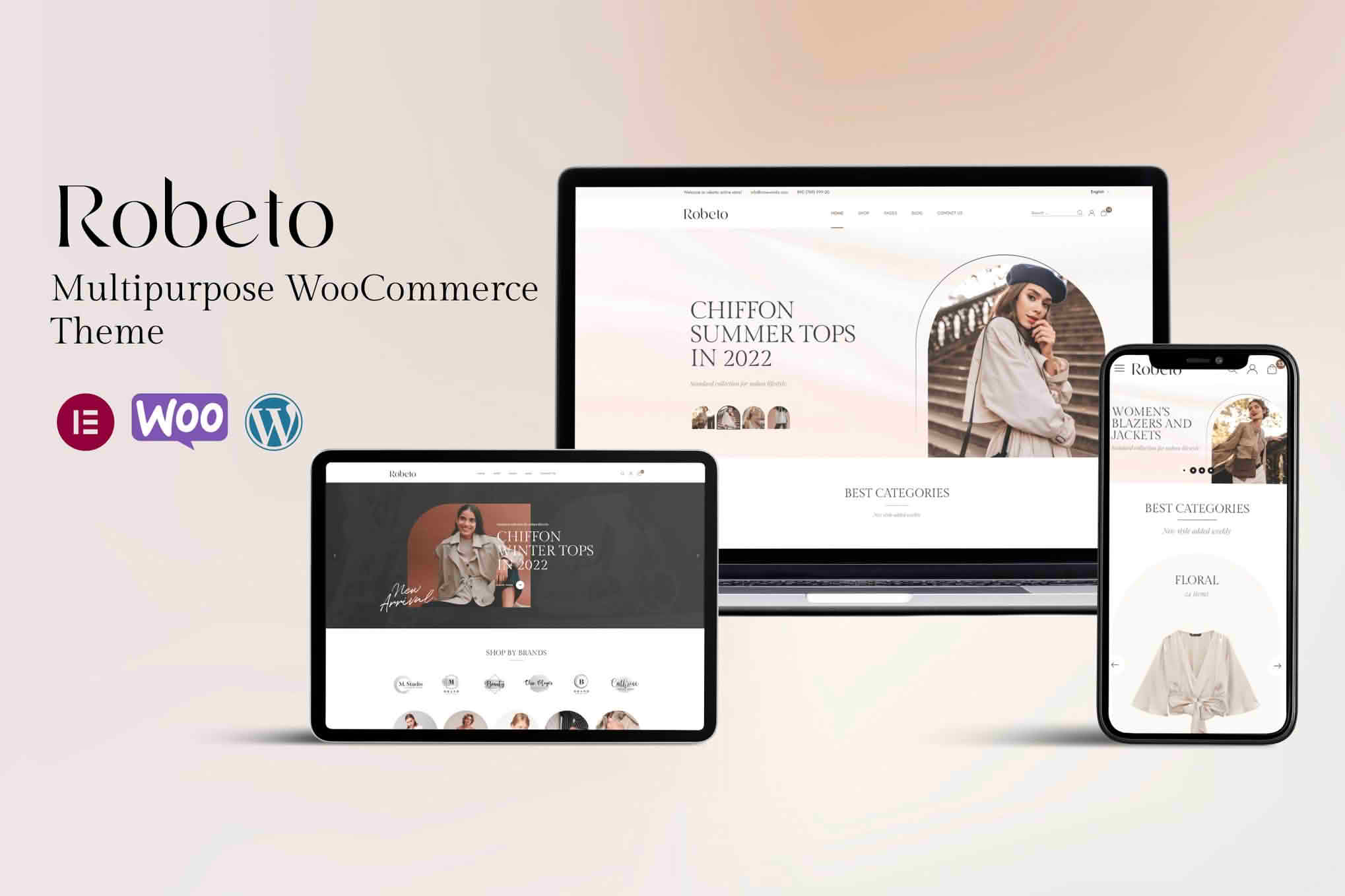 Download Robeto - Multipurpose WooCommerce Theme GPL WordPress Plugin