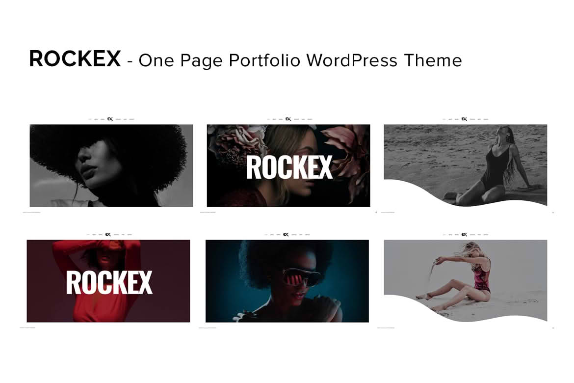 Download Rockex - One Page Portfolio WordPress Theme GPL WordPress Plugin