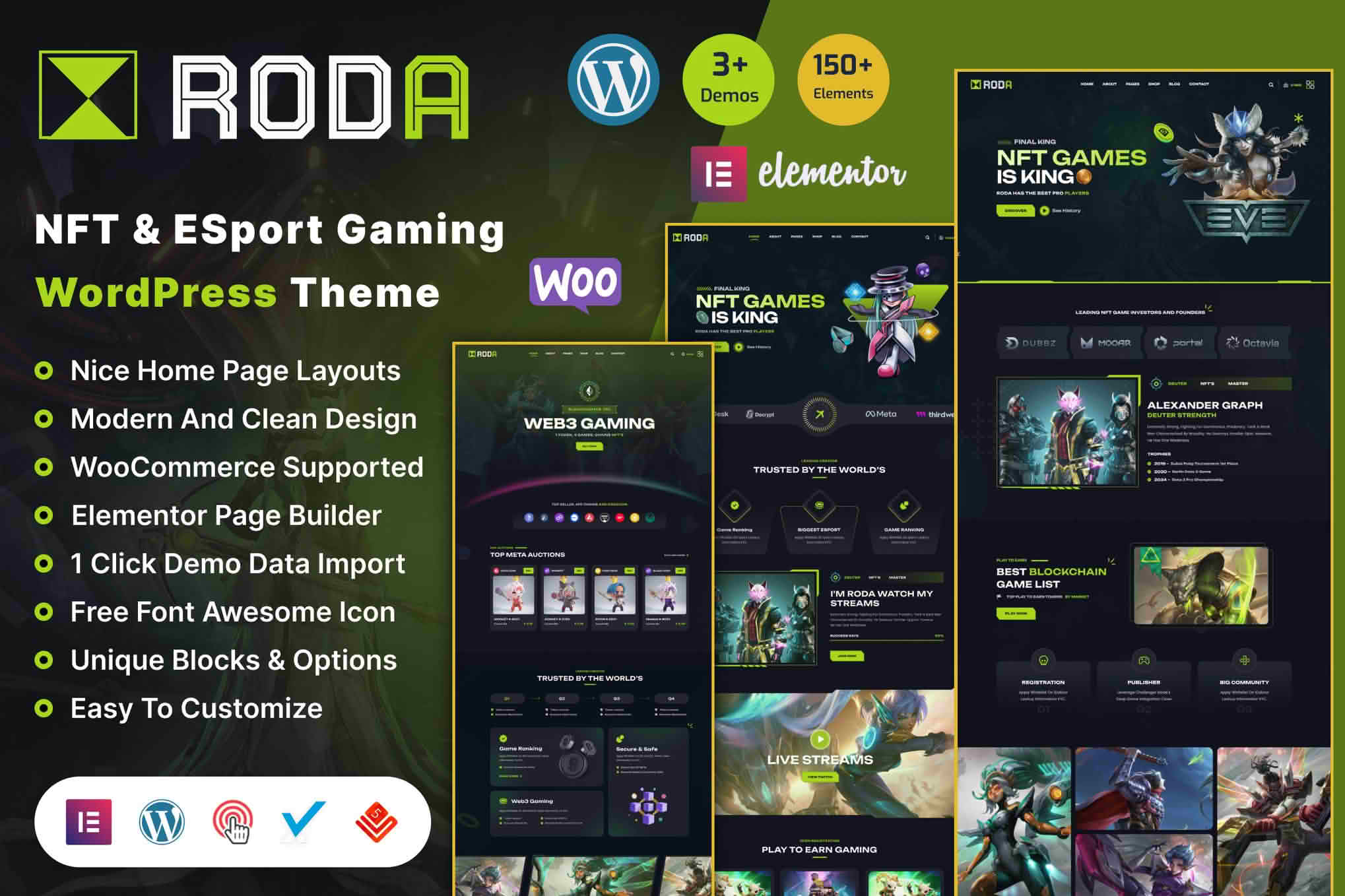 Download Roda - Gaming Store & eCommerce WordPress Theme GPL WordPress Plugin