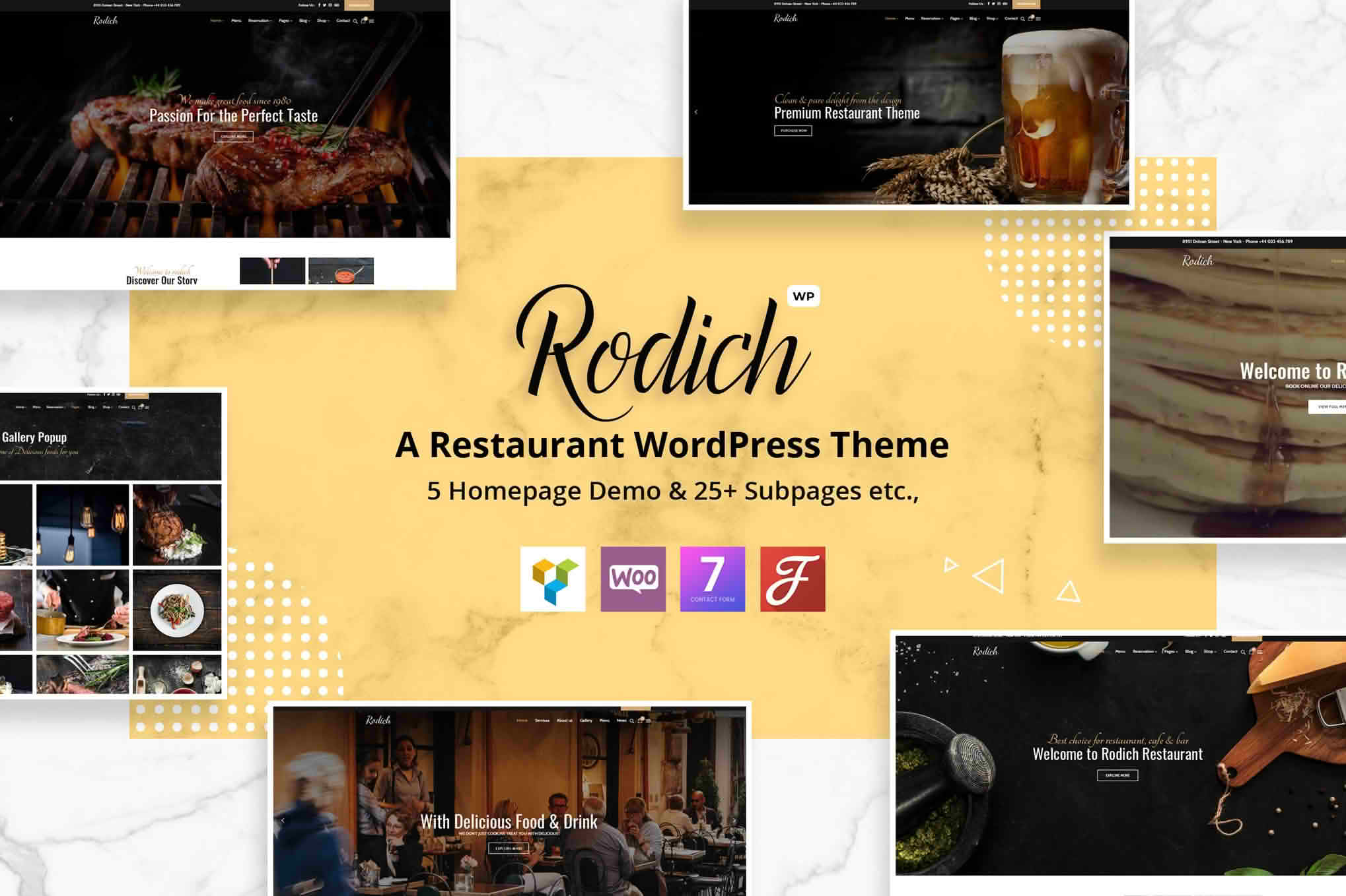 Download Rodich - A Restaurant WordPress Theme GPL WordPress Plugin