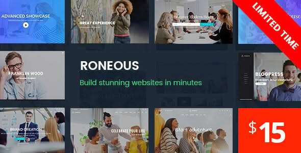 Download Roneous - Creative Multi-Purpose WordPress Theme GPL WordPress Plugin