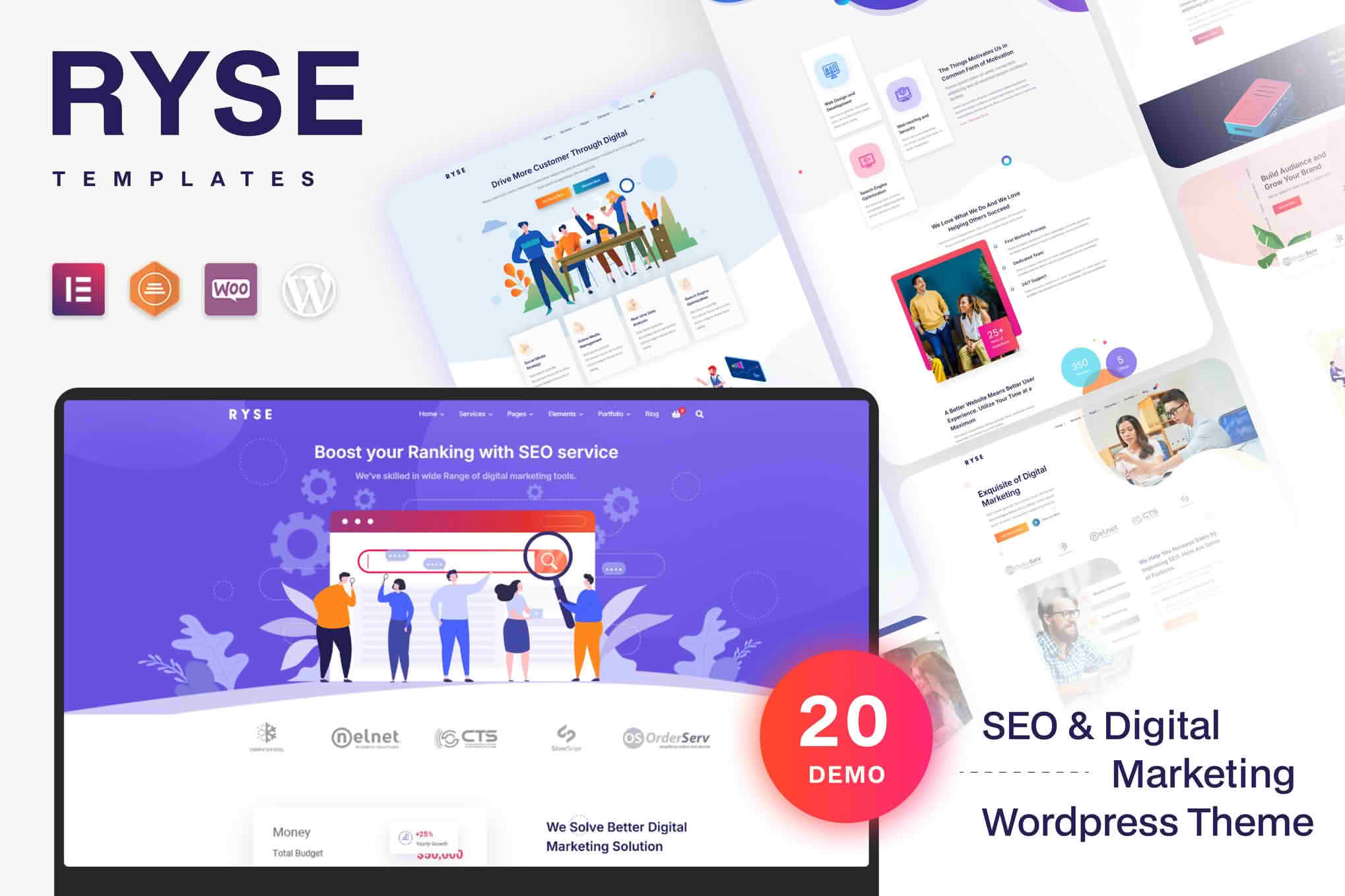 Ryse - SEO & Digital Marketing Theme