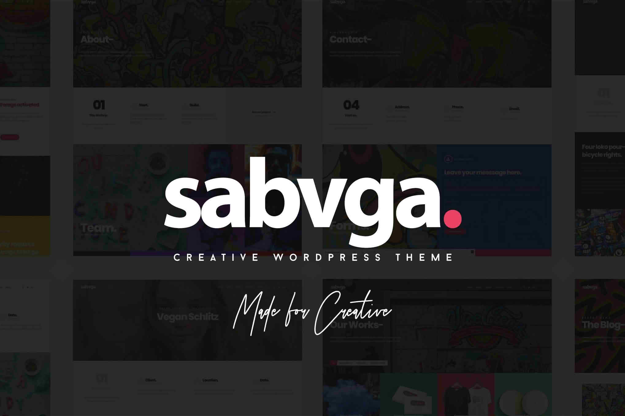 Download Sabvga - Modern & Creative Portfolio Theme GPL WordPress Plugin