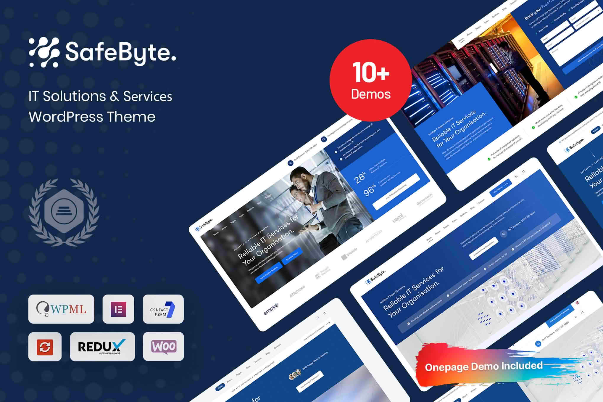 Download Safebyte - Technology & IT Solutions WordPress Theme GPL WordPress Plugin