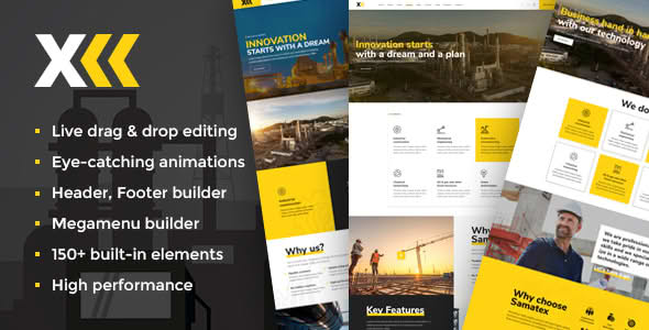 Download Samatex - Industrial WordPress Theme GPL WordPress Plugin