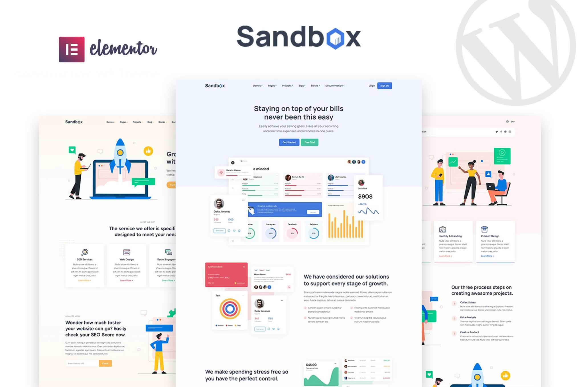 Download Sandbox - Modern & Multipurpose WordPress Theme GPL WordPress Plugin