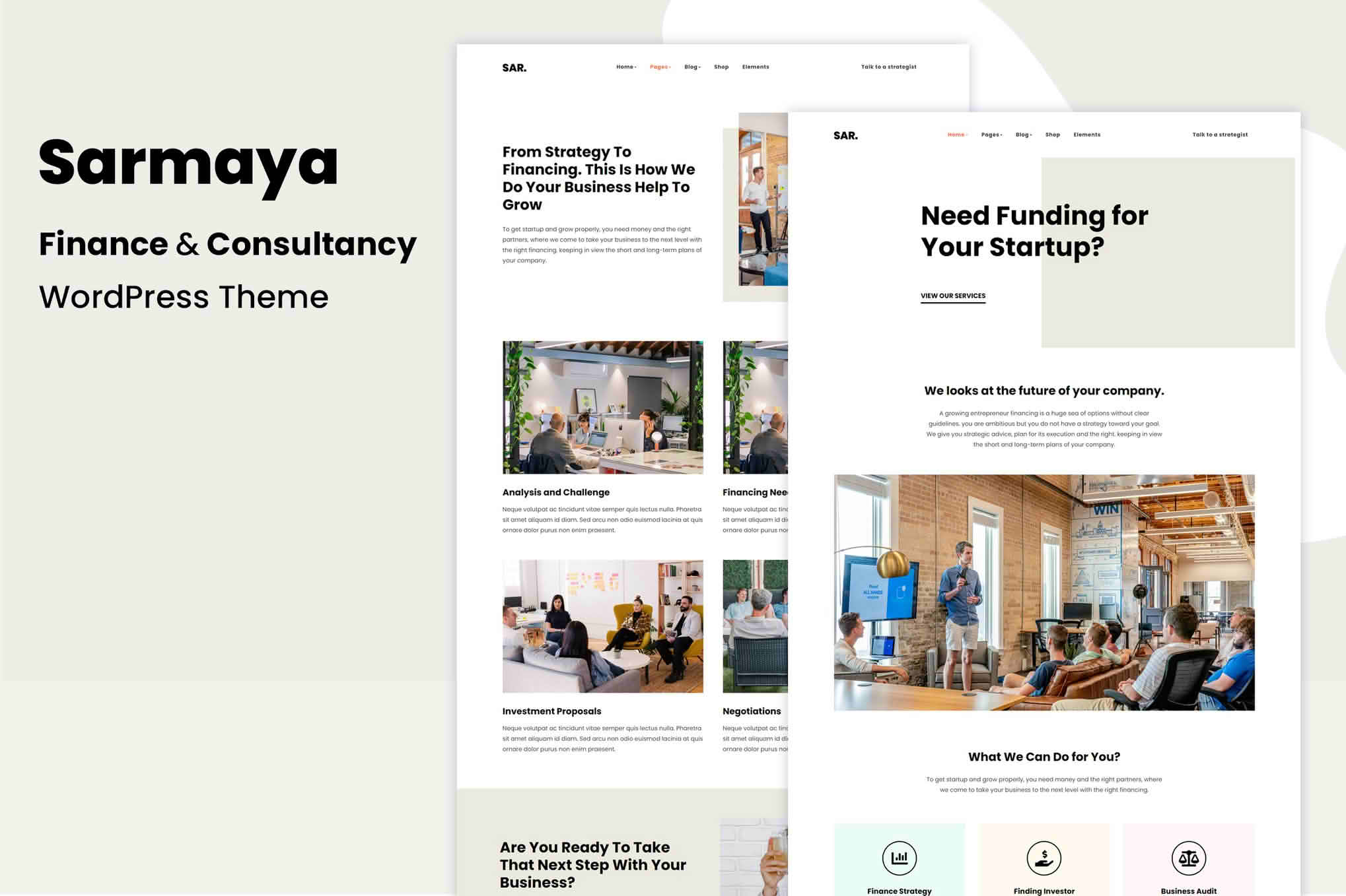 Download Sarmaya – Finance & Consultancy WordPress Theme GPL WordPress Plugin