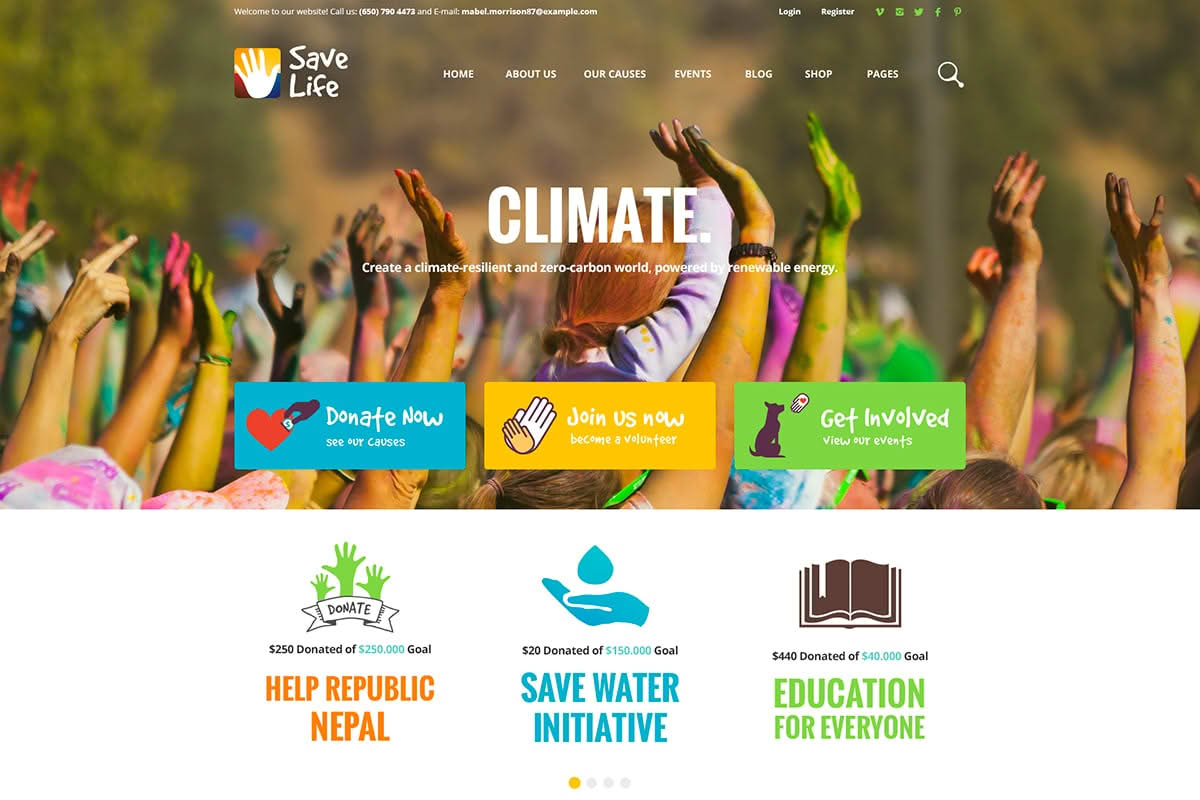 Download Save Life | Non-Profit