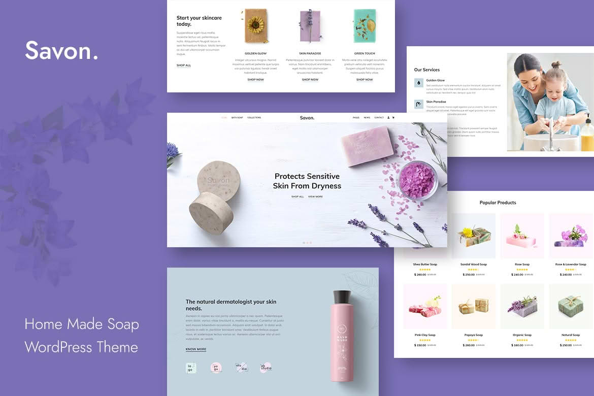 Download Savon - Handmade Shop WordPress Theme GPL WordPress Plugin