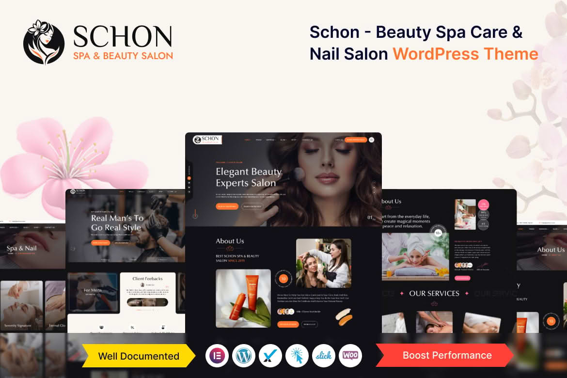 Schon – Spa & Wellness Salon WordPress Theme
