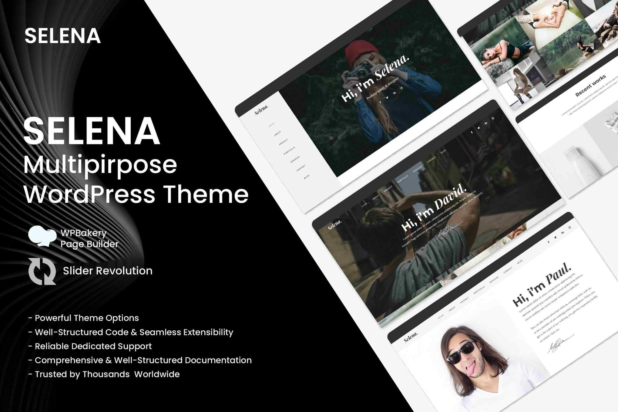 Download Selena. - Multipirpose WordPress Theme GPL WordPress Plugin