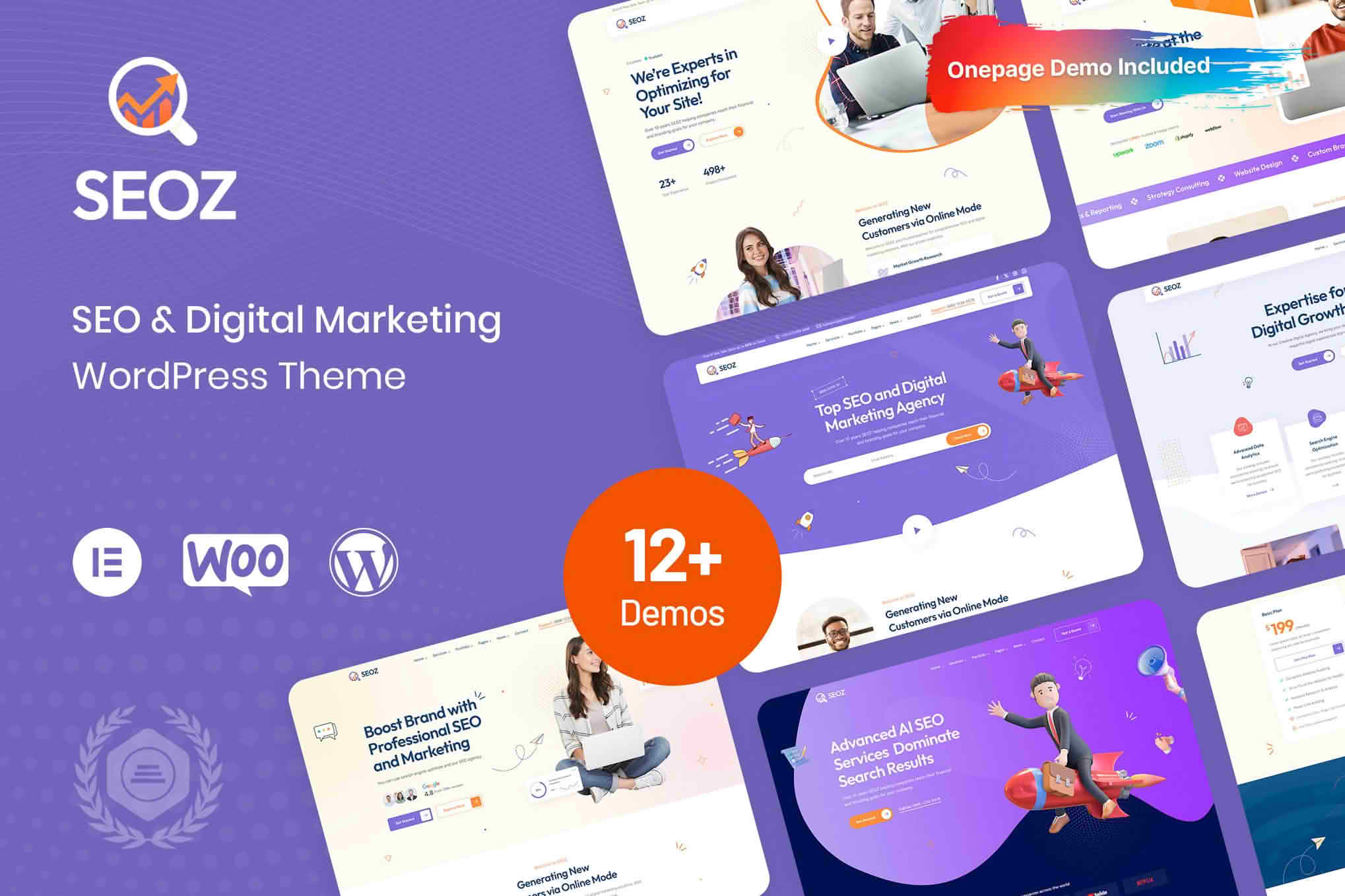 Seoz - SEO & Digital Marketing WordPress Theme