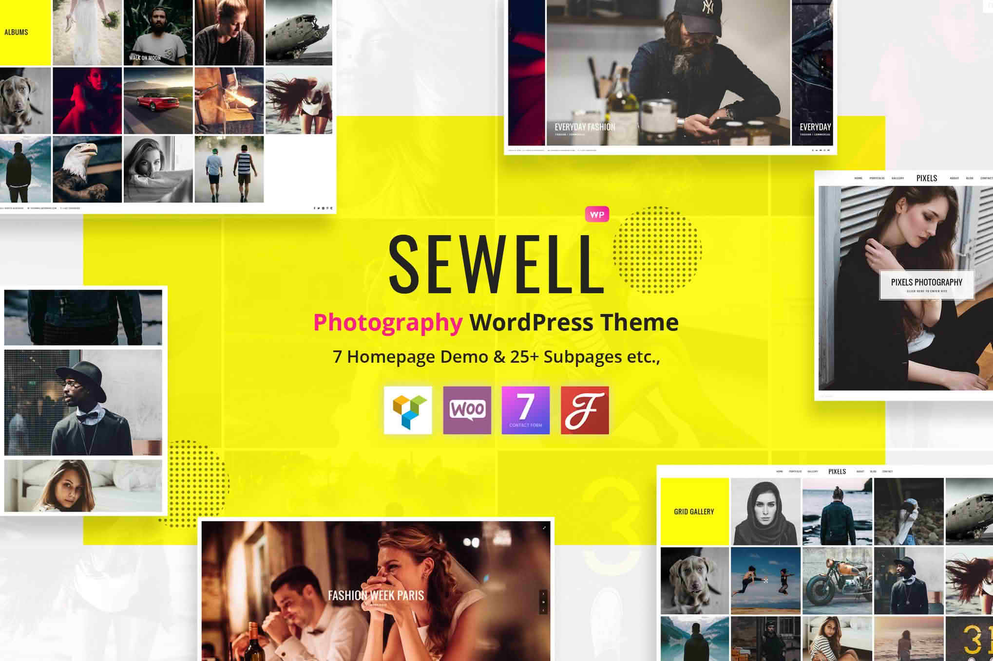 Download Sewell - Photography WordPress Theme GPL WordPress Plugin