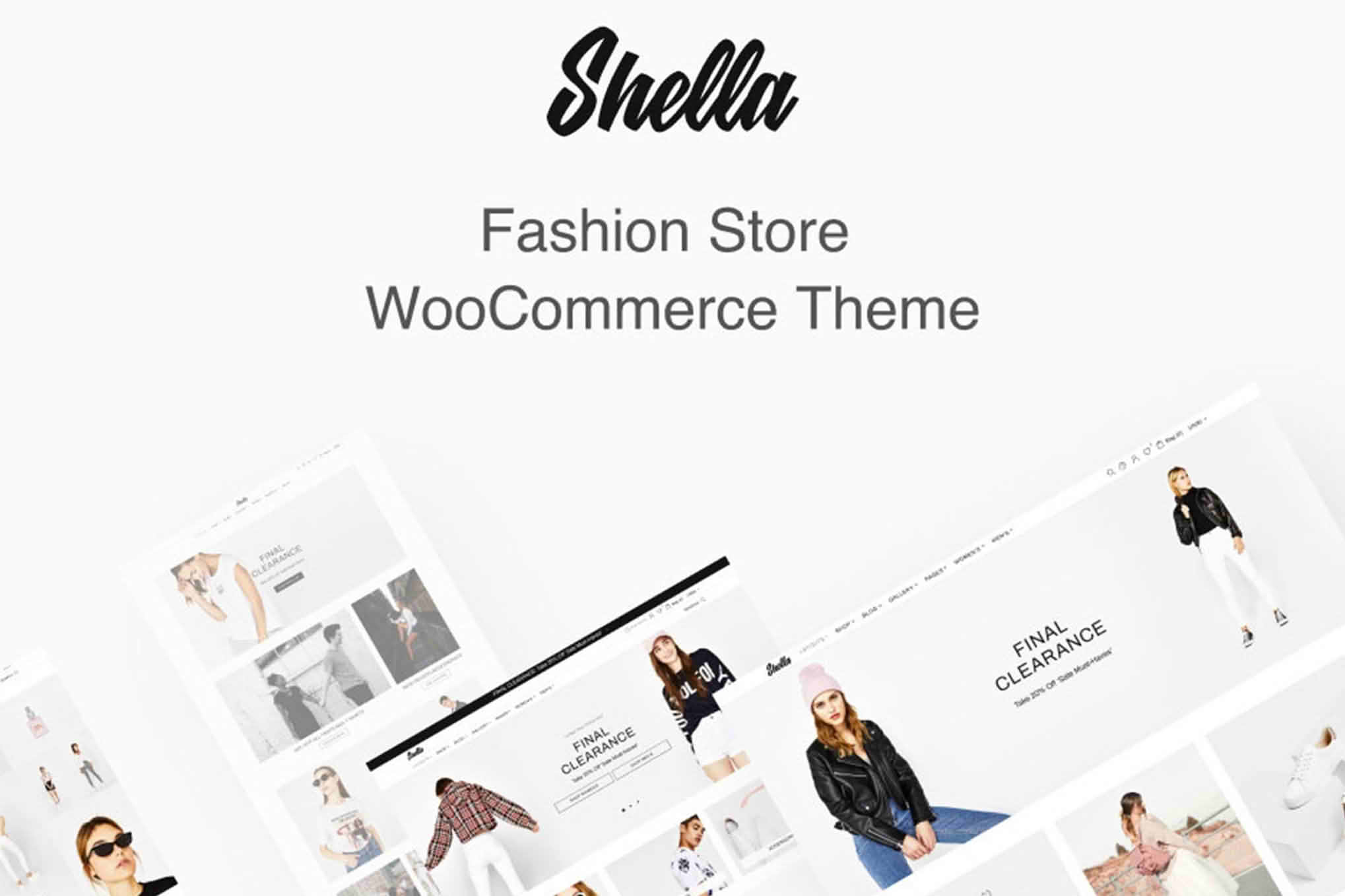 Download Shella - Fashion Store WooCommerce Theme GPL WordPress Plugin