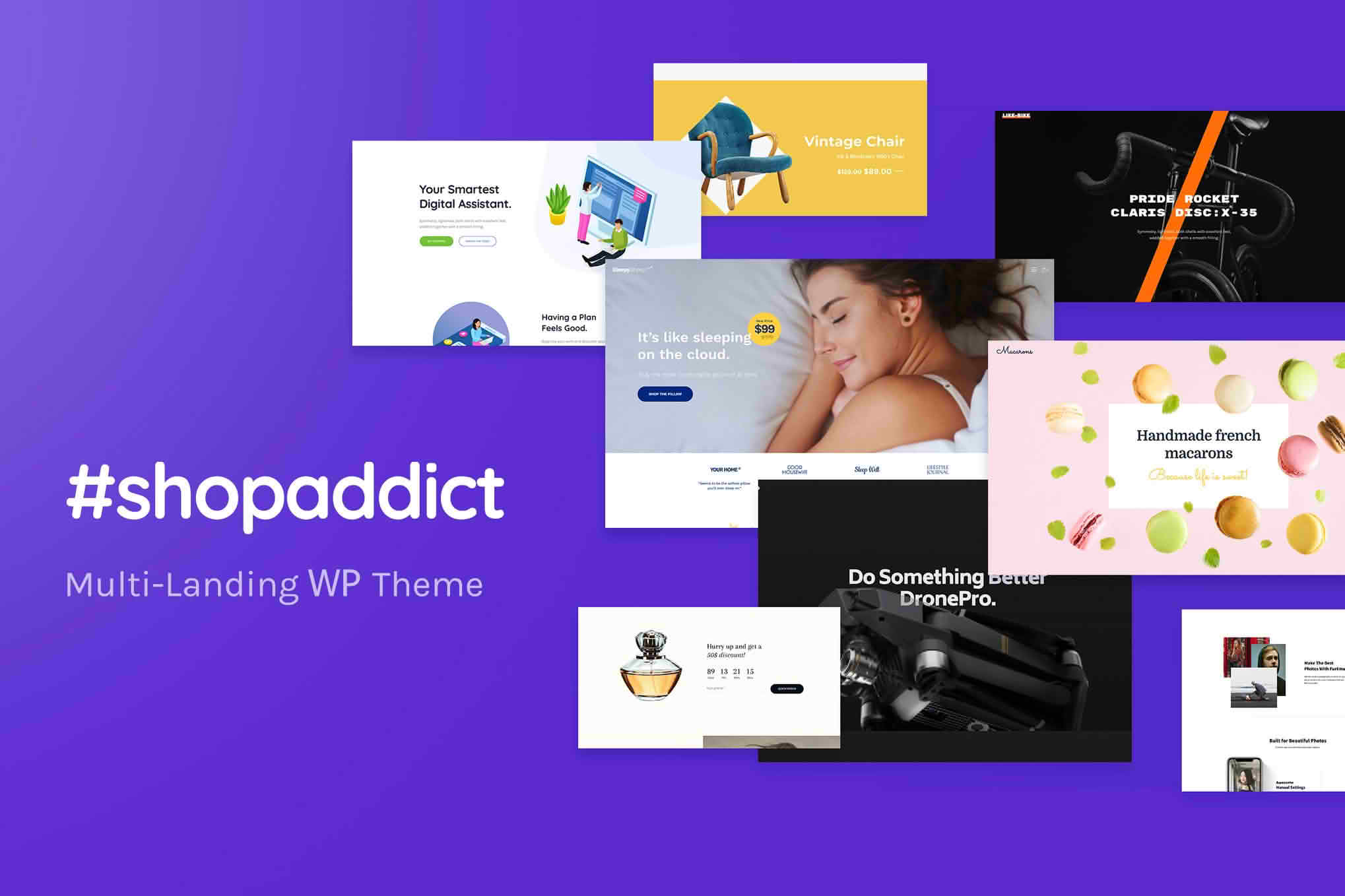 Download Shopaddict - WordPress Landing Pages To Sell Anything GPL WordPress Plugin