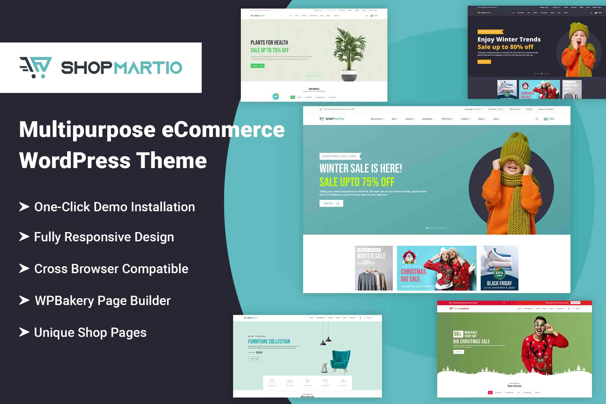 Download Shopmartio - WooCommerce Shop WordPress Theme GPL WordPress Plugin