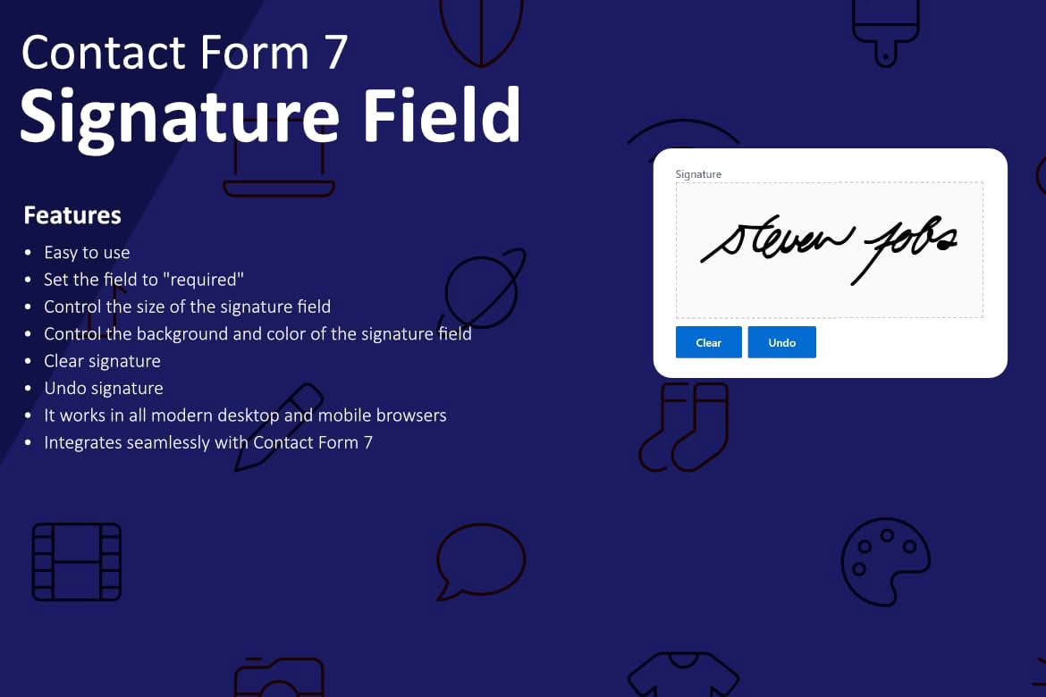 Download Signature Field for Contact Form 7