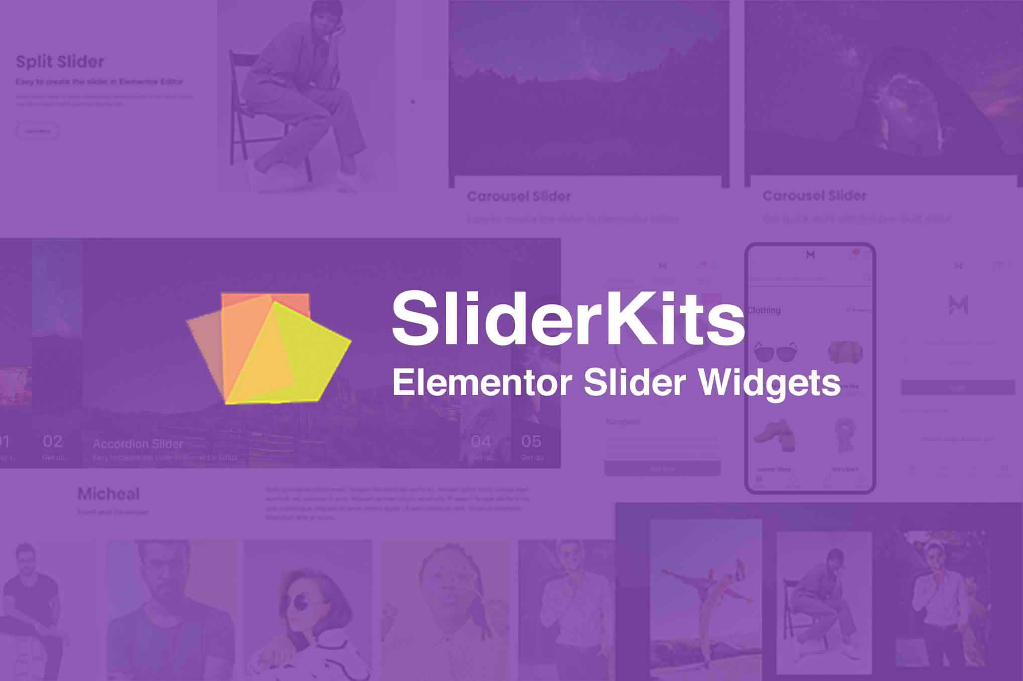 Download SliderKits - Advanced Elementor Slider Widgets