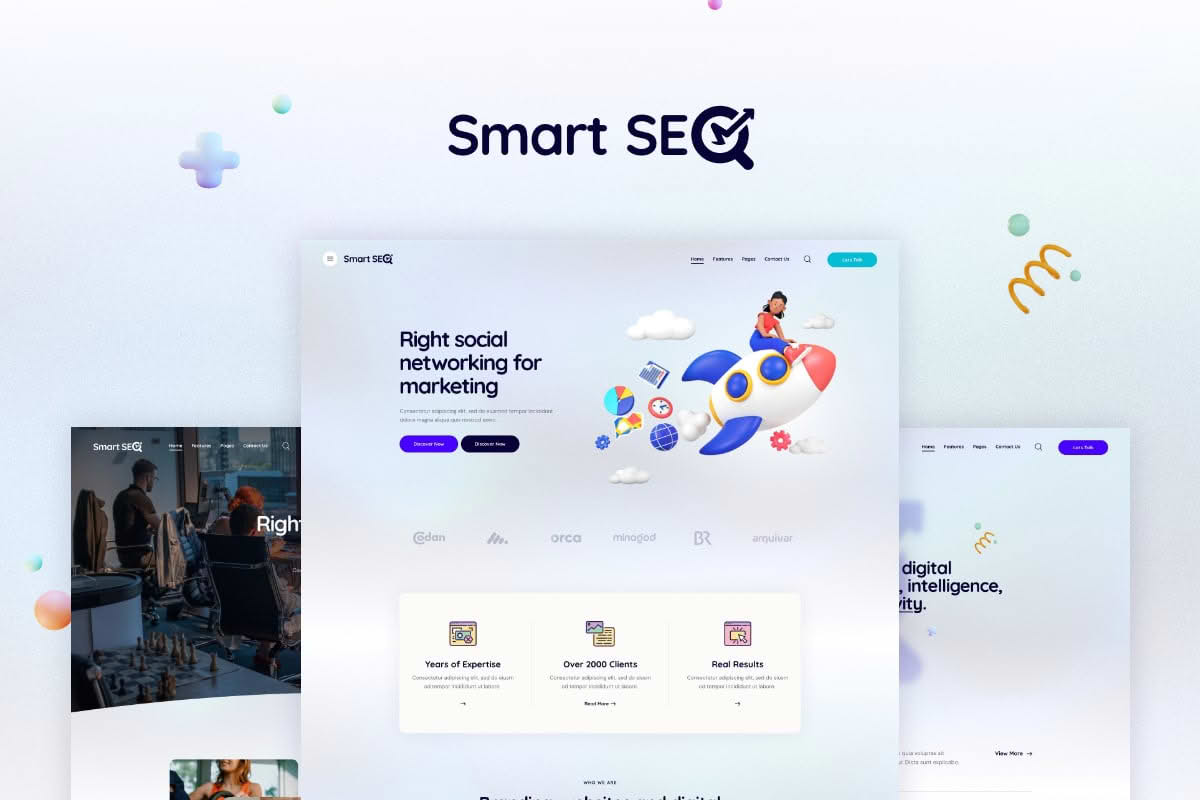 Download SmartSEO | SEO & Marketing Services WordPress Theme GPL WordPress Plugin