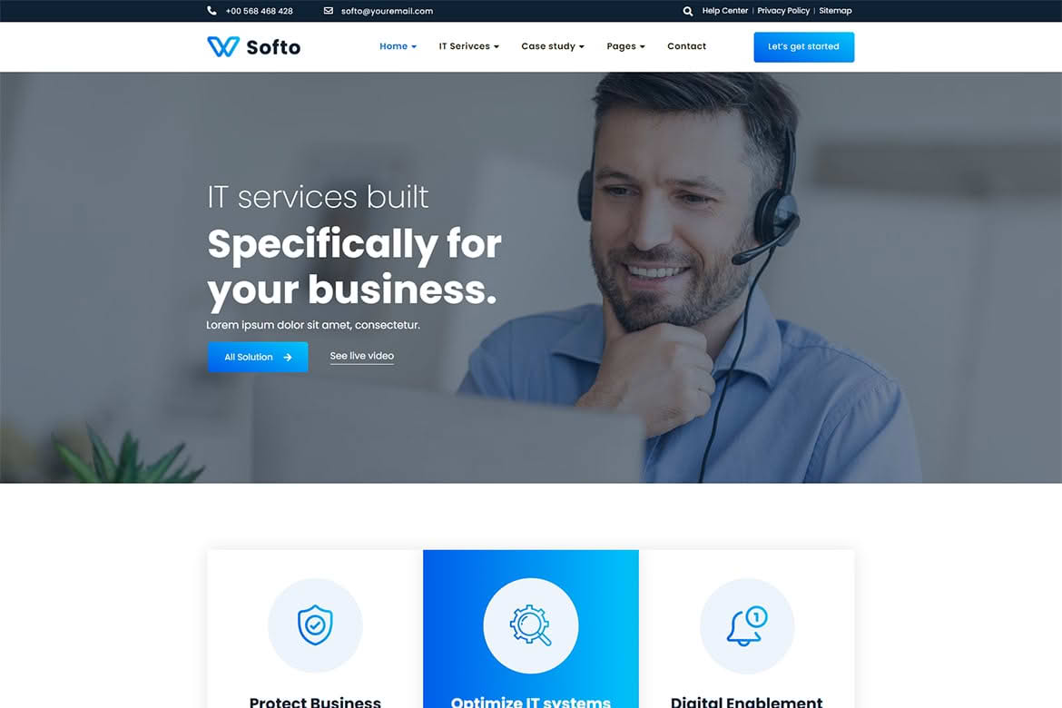 Download Softo - Smart Home Automation WordPress Theme GPL WordPress Plugin