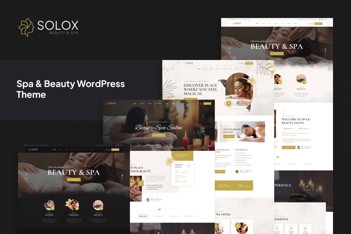 Solox - Spa & Beauty WordPress Theme
