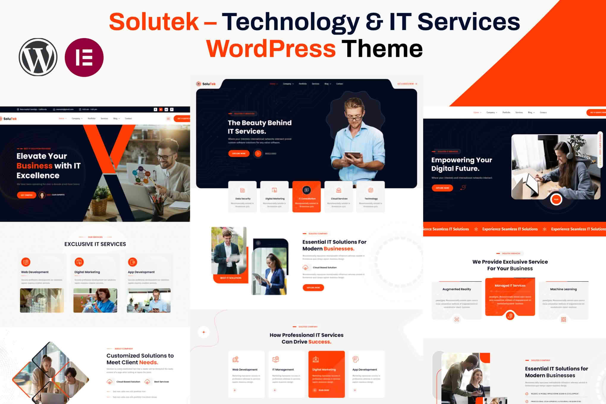 Download Solutek - Technology & IT Services WordPress Theme GPL WordPress Plugin