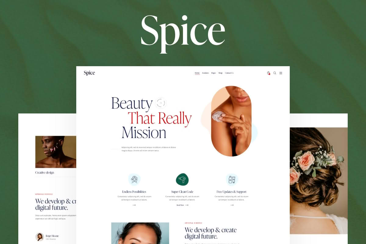 Download Spice - Beauty & Hair Salon WordPress Theme GPL WordPress Plugin