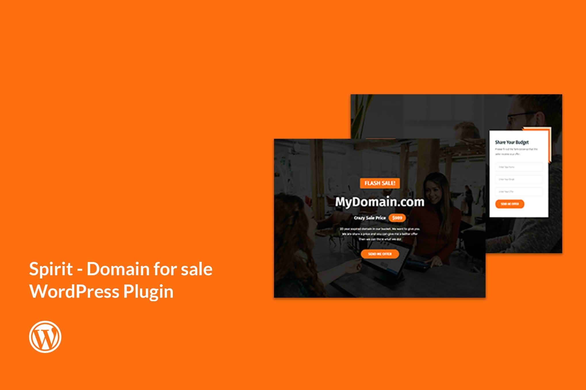 Download Spirit - Domain for Sale WordPress Plugin