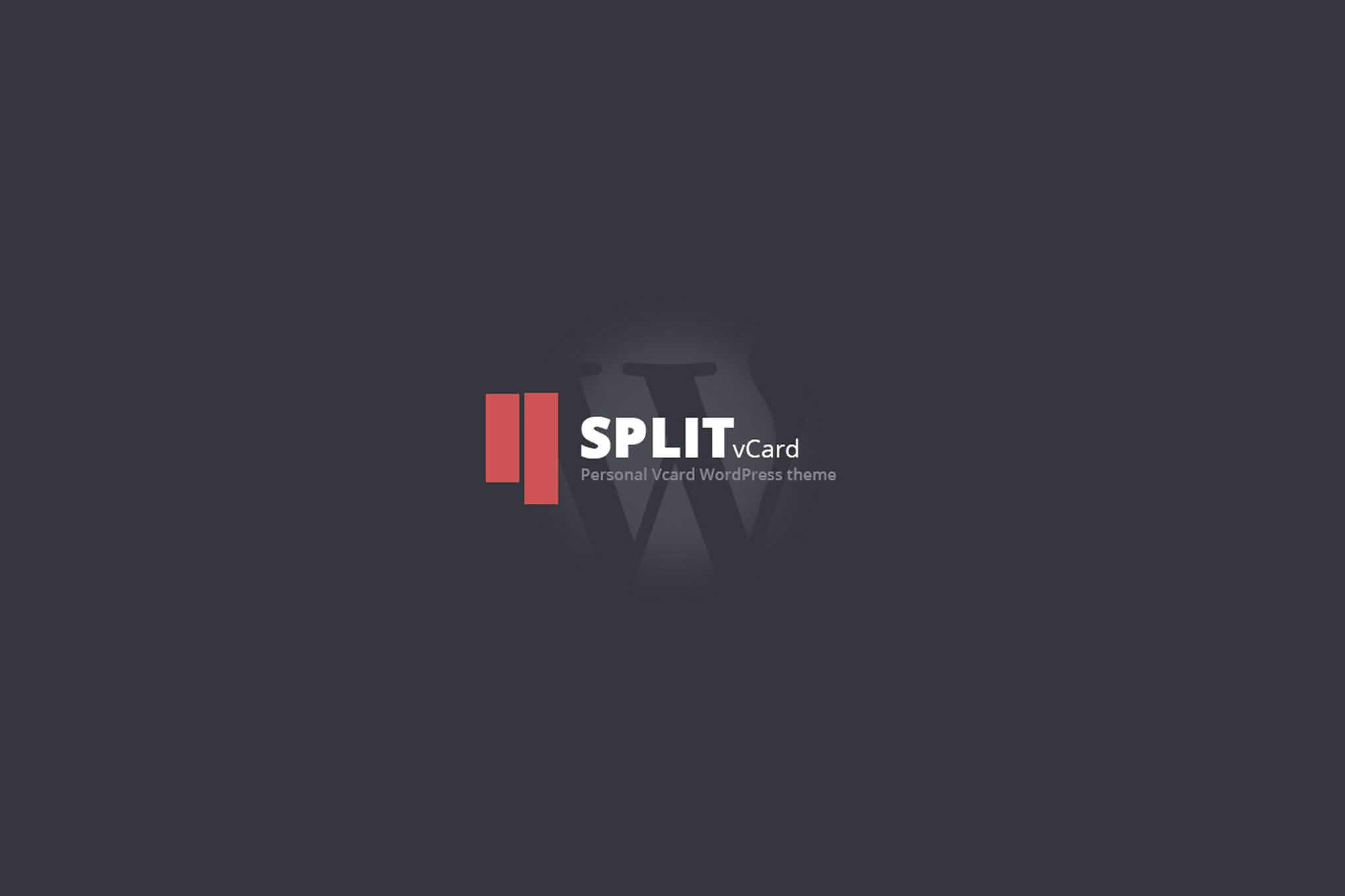 Download Split : WordPress CV/Vcard Template GPL WordPress Plugin