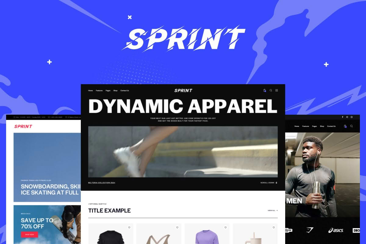 Download Sprint - Sports Shop & Nutrition Store WordPress Theme GPL WordPress Plugin