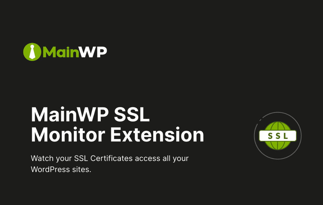 Download MainWP SSL Monitor Extension
