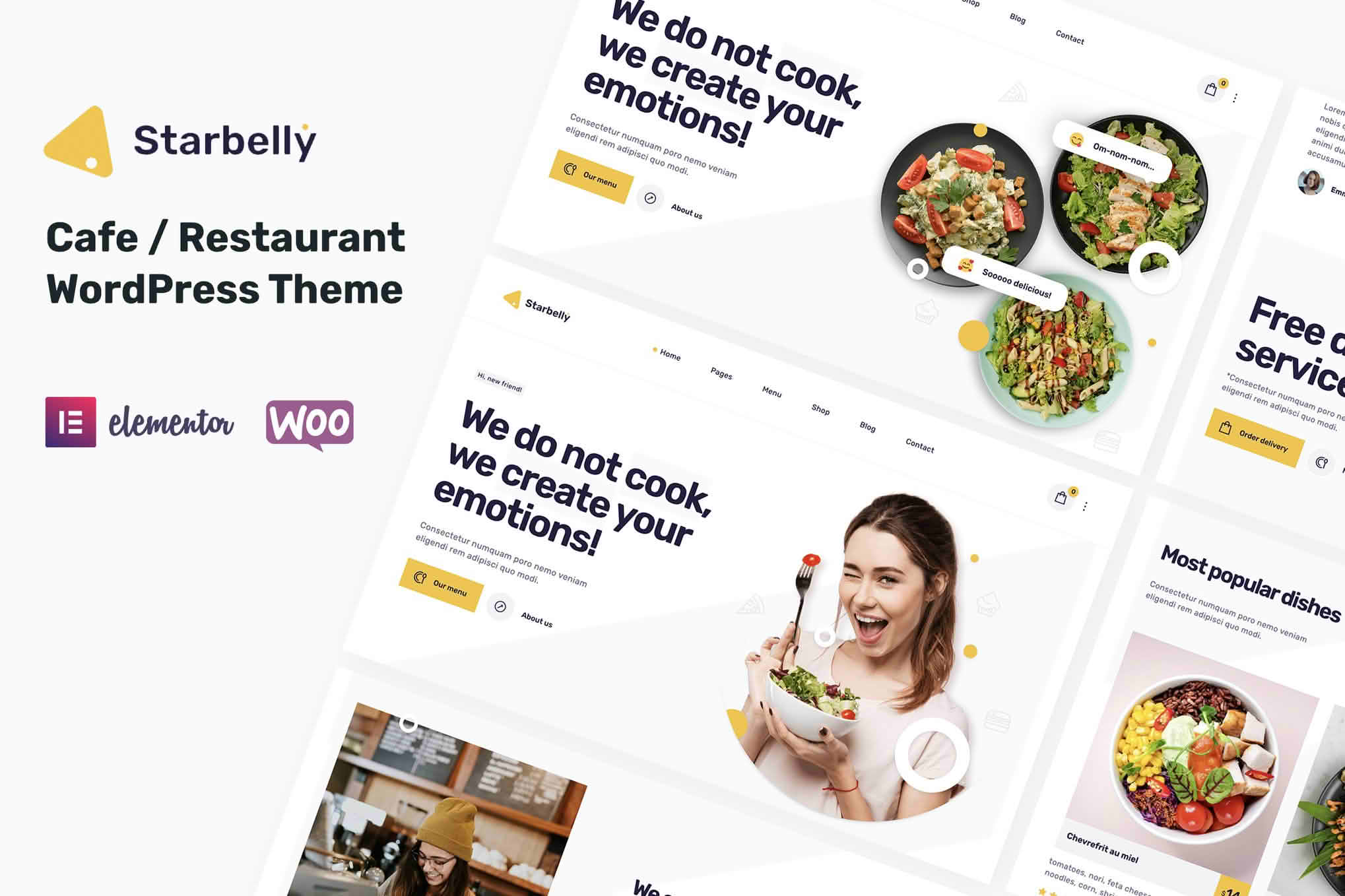 Download Starbelly - Restaurant & Cafe WordPress Theme GPL WordPress Plugin