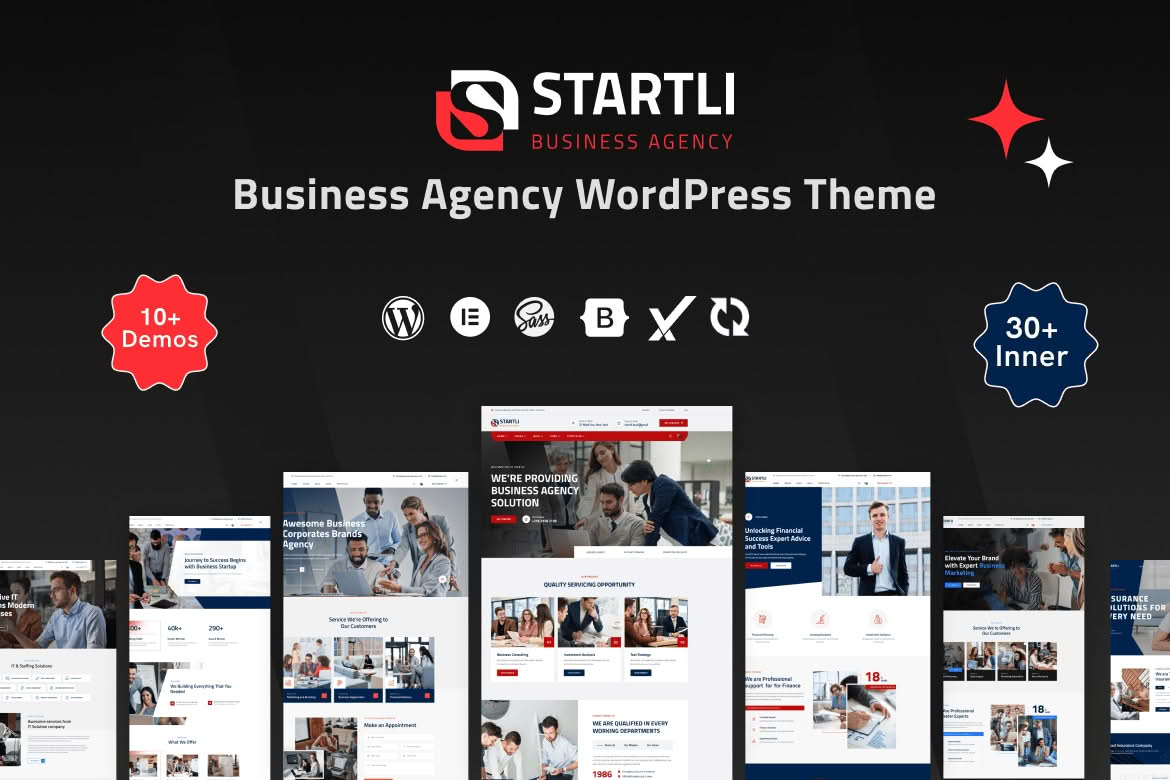 Download Startli - Elementor Business Consulting WordPress Theme + RTL GPL WordPress Plugin