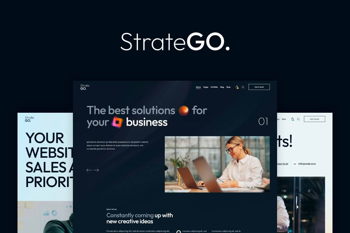 Download Stratego - Corporate Business & Consulting WordPress Theme GPL WordPress Plugin