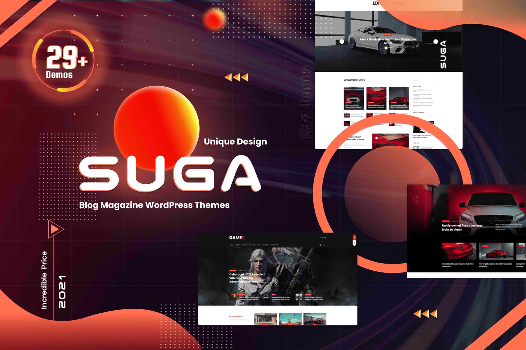 Download Suga - Magazine and Blog WordPress Theme GPL WordPress Plugin