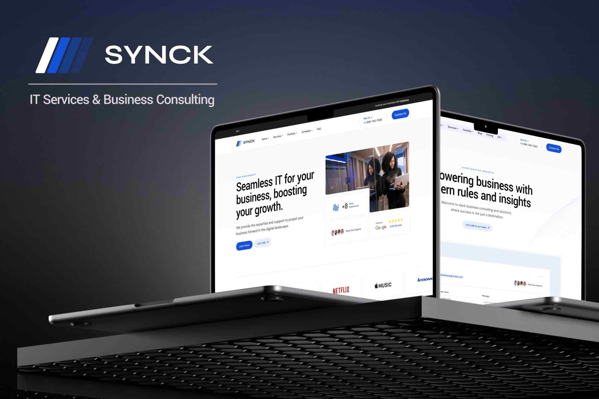 Download Synck IT Solutions WordPress Theme GPL WordPress Plugin