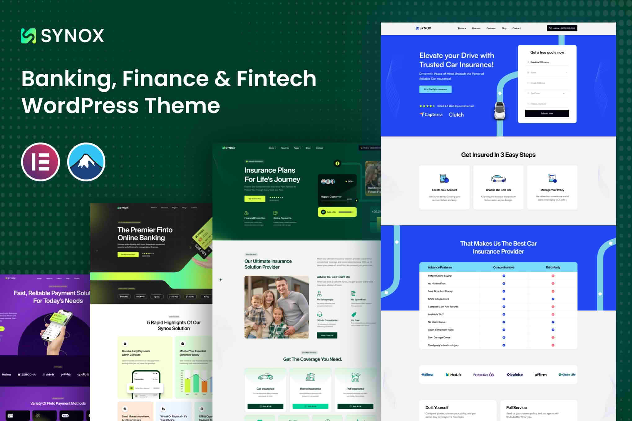 Download Synox - Finance & Banking WordPress Theme GPL WordPress Plugin
