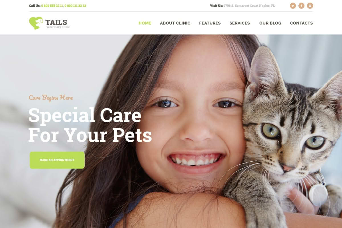 Download Tails | Veterinary Clinic