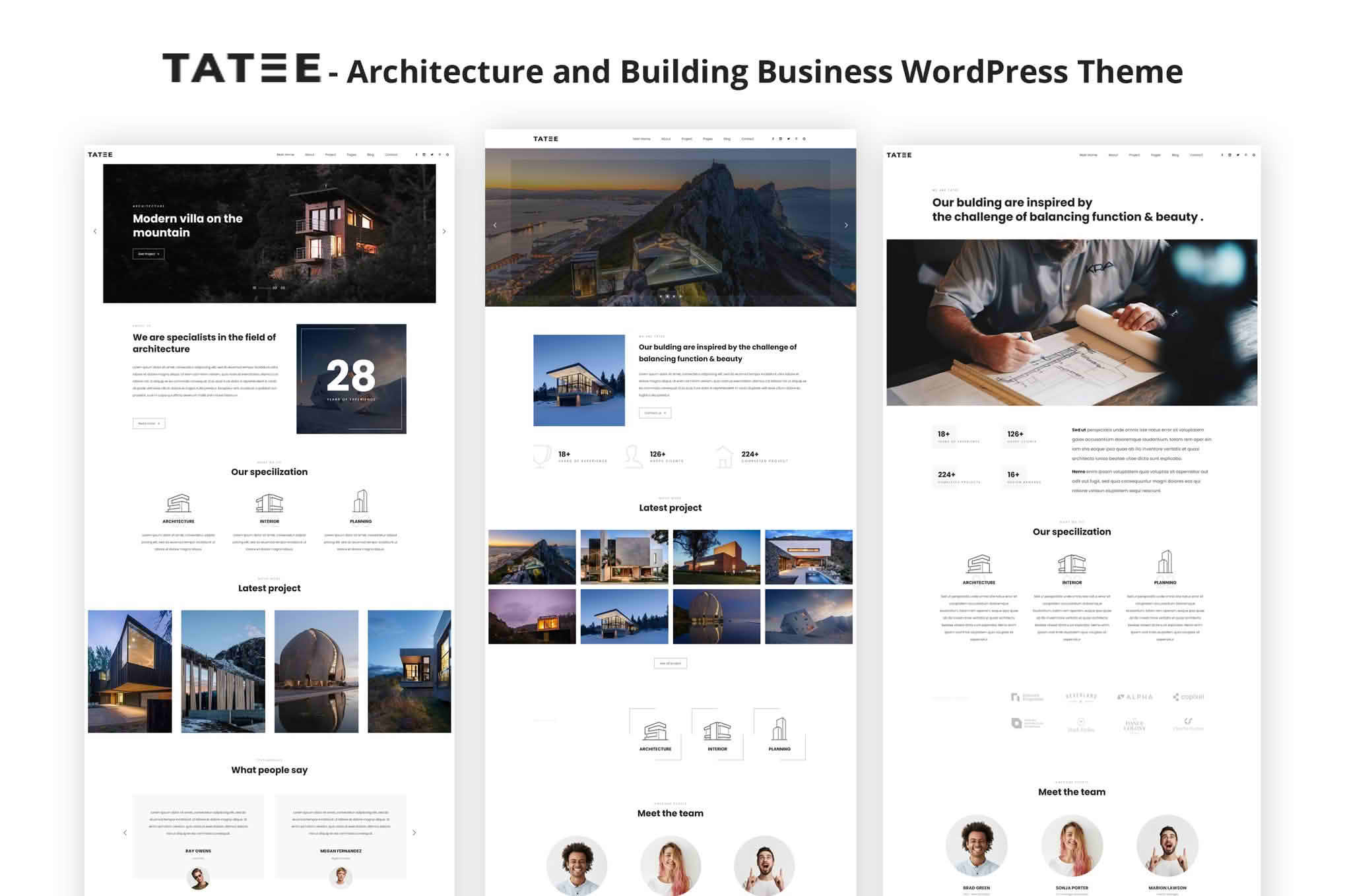 Download Tatee - Architecture and Building Business WordPress Theme GPL WordPress Plugin