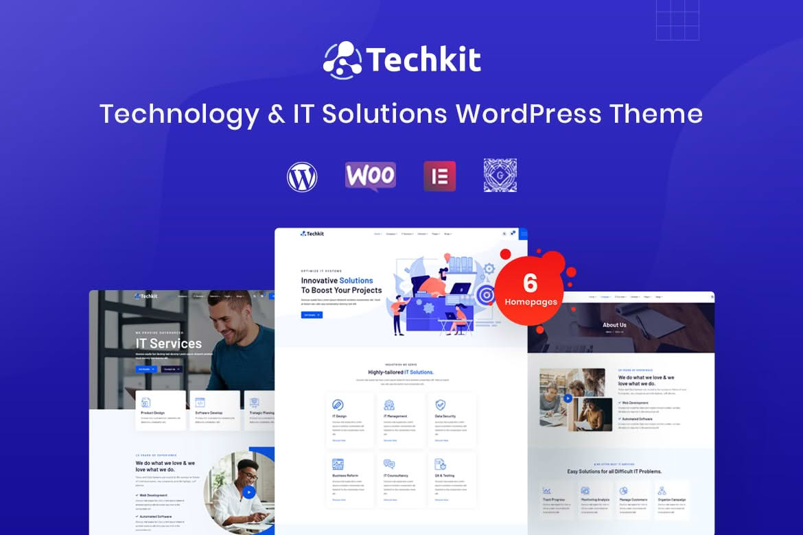 Download Techkit – Technology & IT Solutions WordPress Theme GPL WordPress Plugin