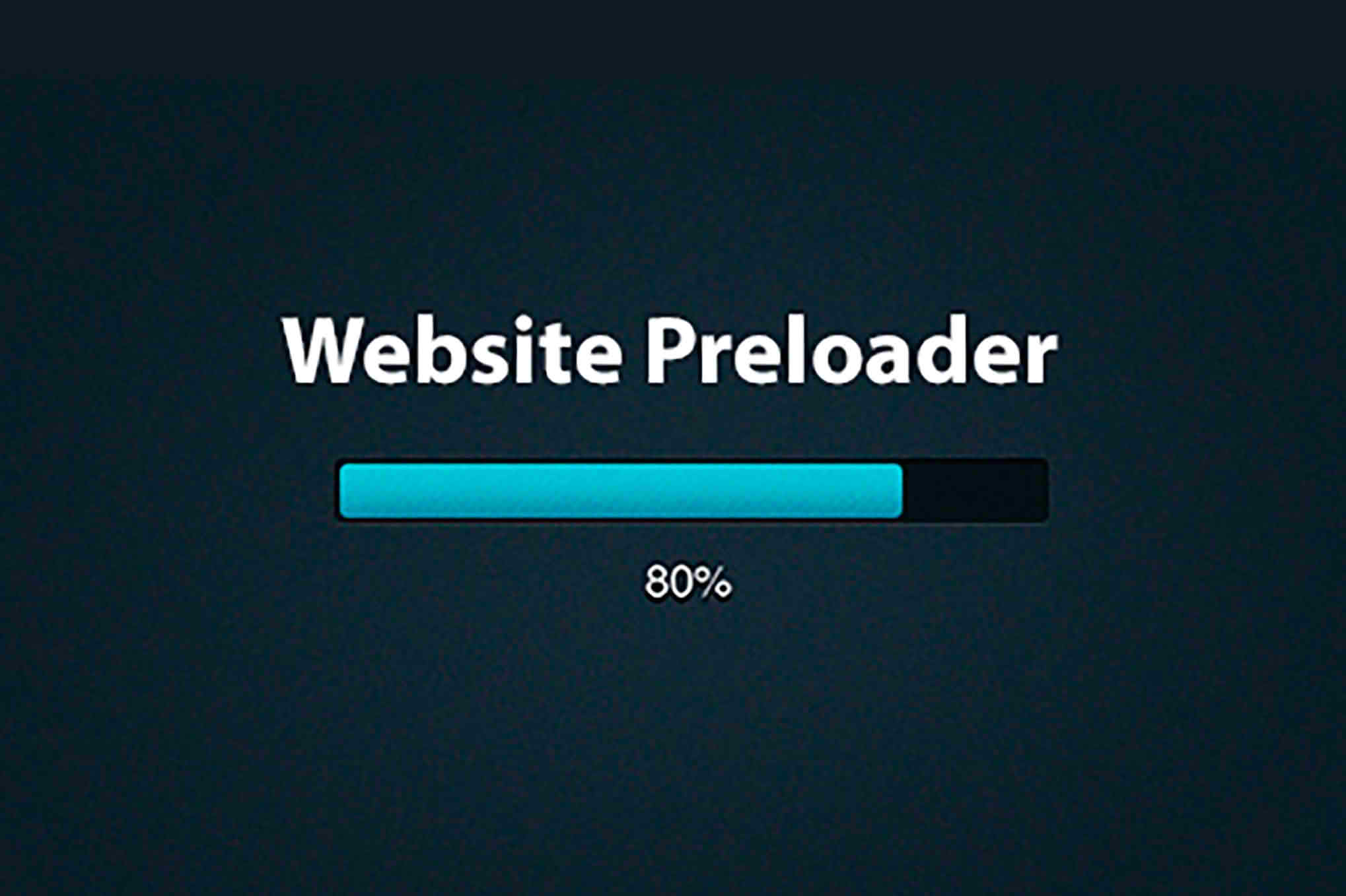 Download Progress Loader — WordPress Site Preloader
