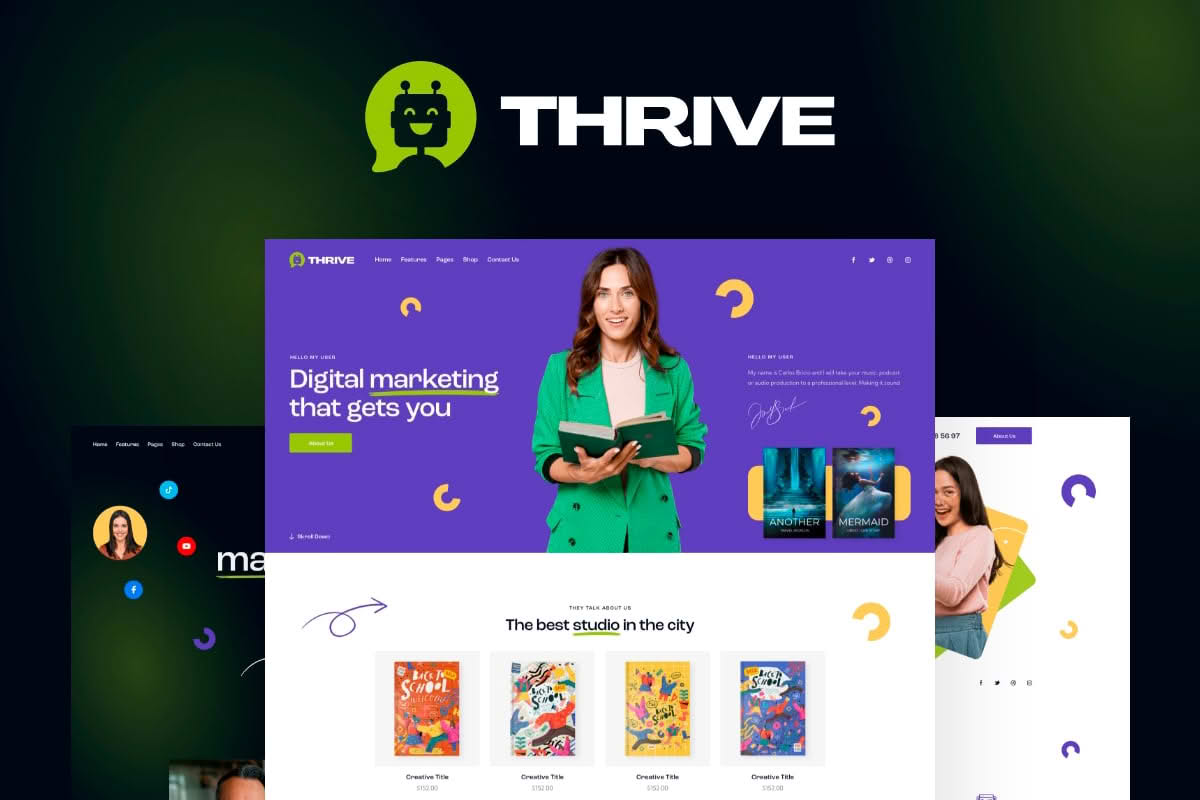 Download Thrive - Marketing WordPress Theme GPL WordPress Plugin