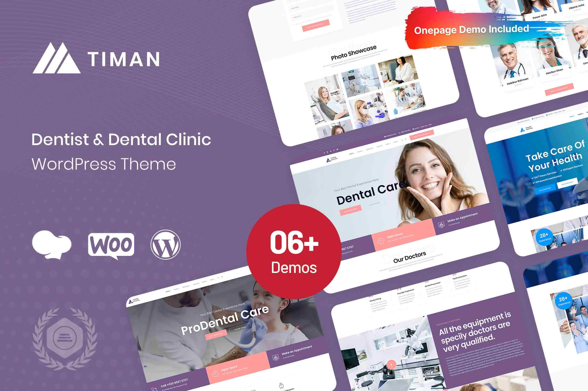 Download Timan - Dental Clinic WordPress Theme GPL WordPress Plugin
