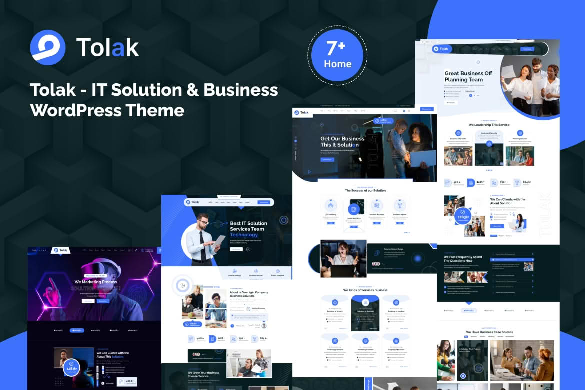 Tolak - It Solution & Business WordPress Theme