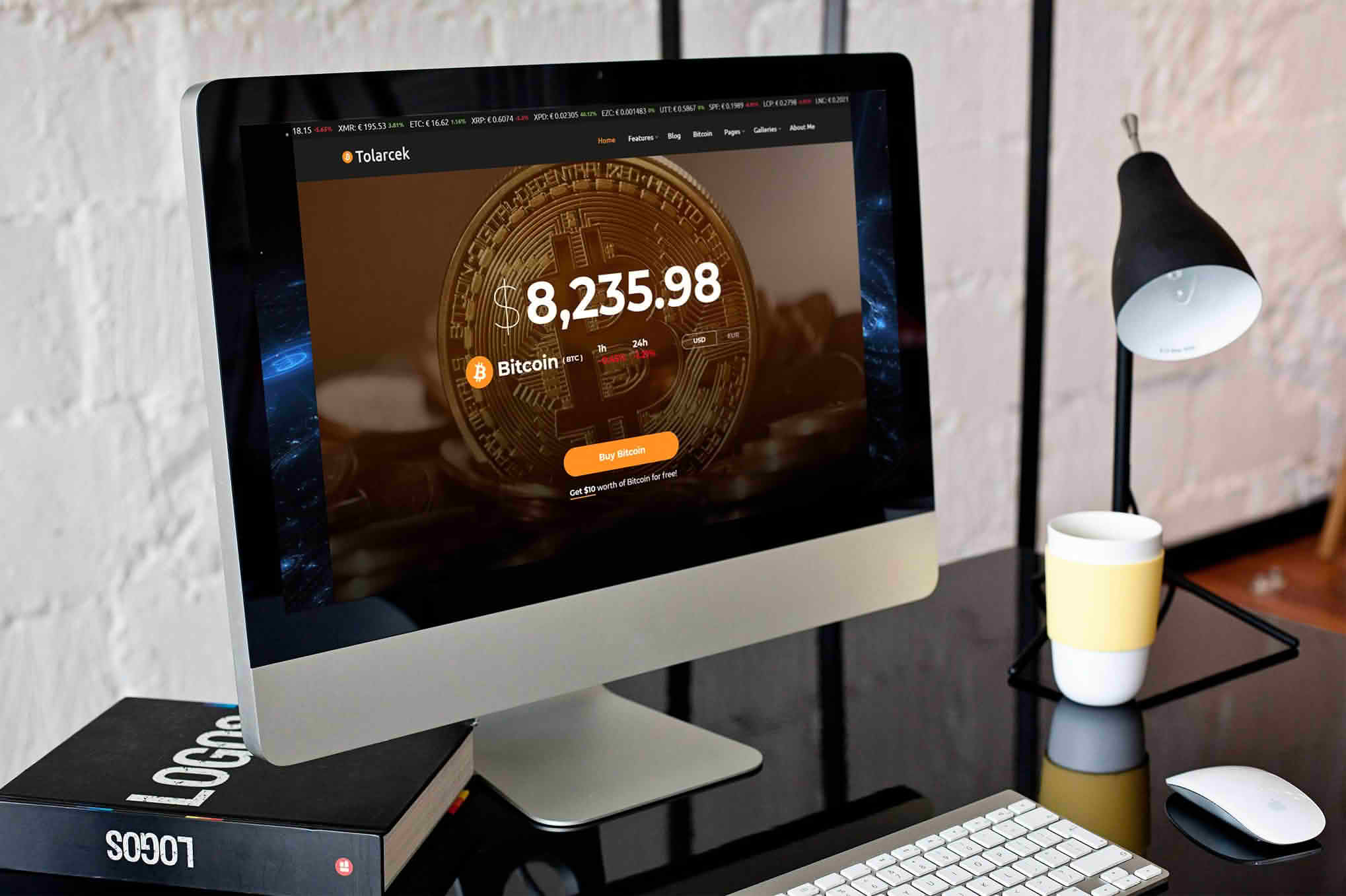 Download Tolarcek - A Bitcoin & CryptoCurrency WordPress Blog Theme GPL WordPress Plugin