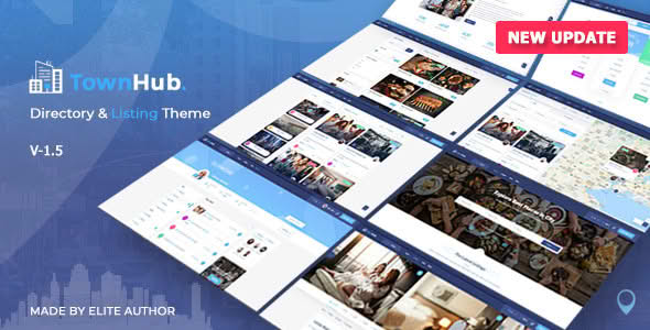 Download TownHub - Directory & Listing WordPress Theme GPL WordPress Plugin
