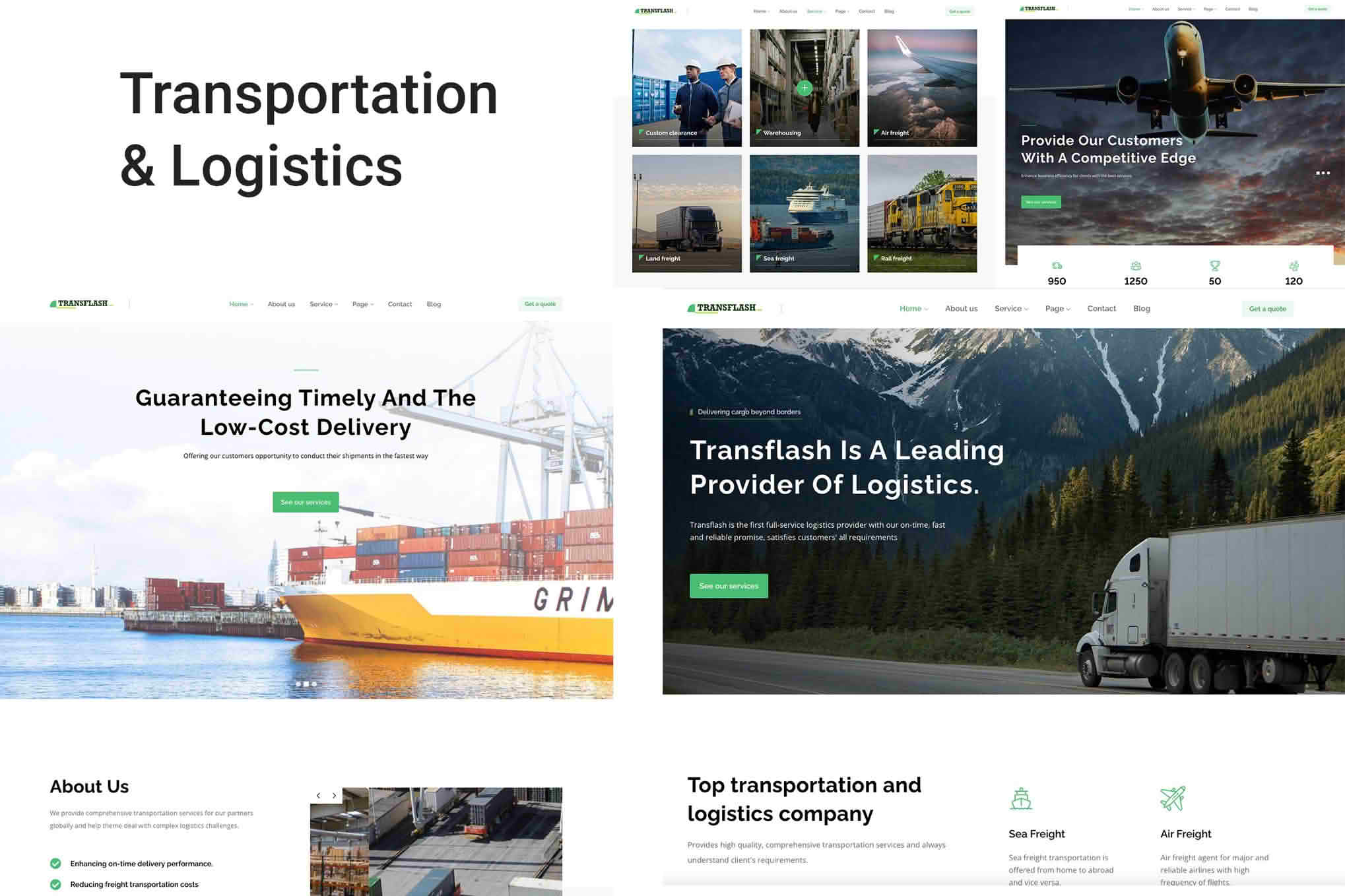 Download Transflash - Transportation and Logistics WordPress Theme GPL WordPress Plugin