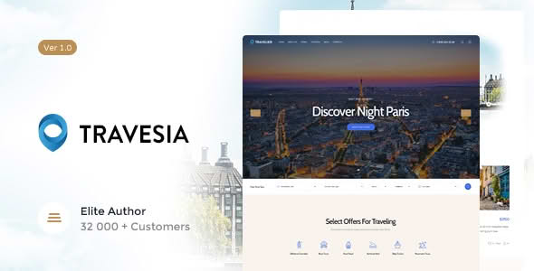 Download Travesia | A Travel Agency WordPress Theme GPL WordPress Plugin
