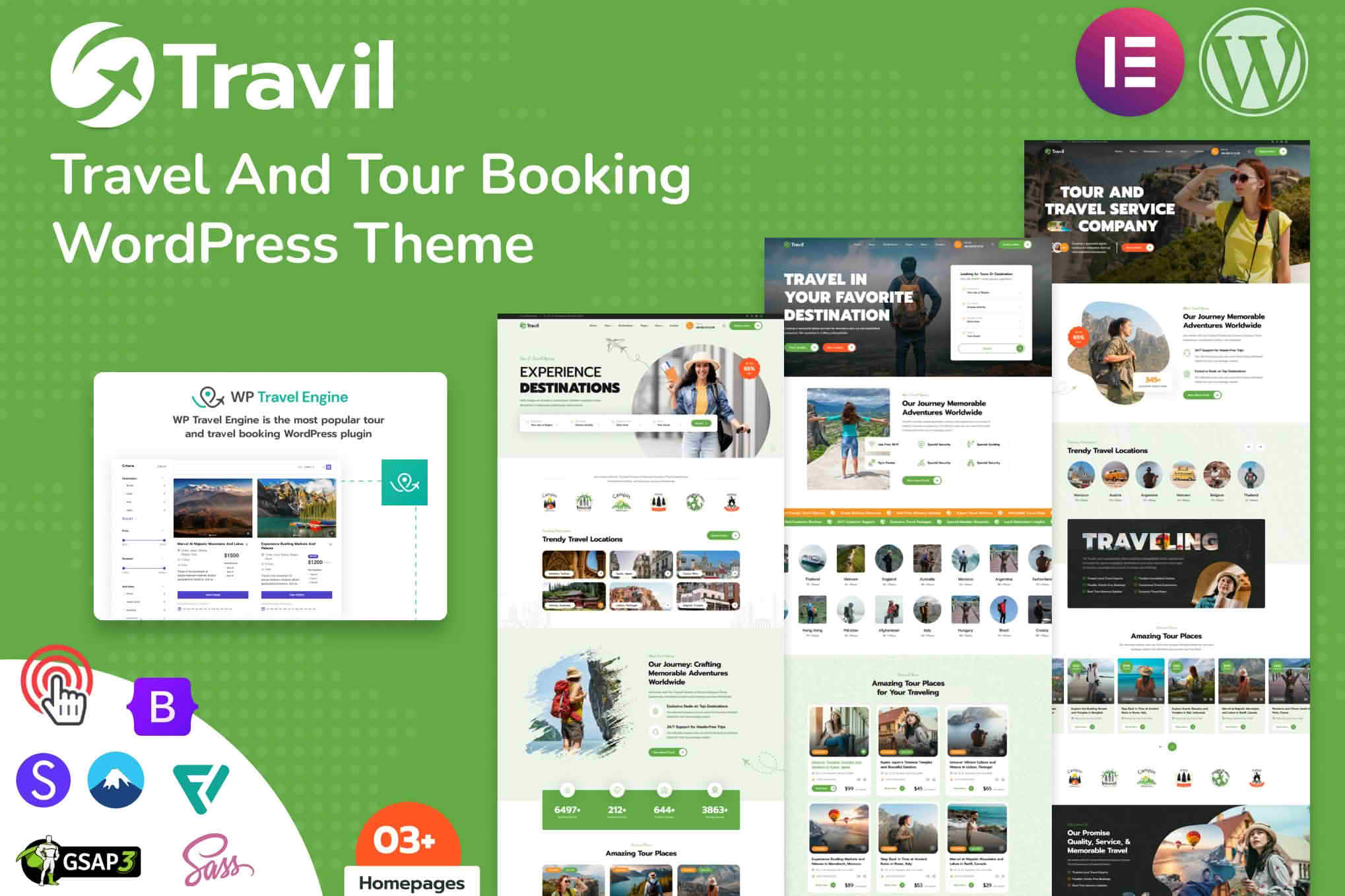Download Travil – Travel & Tour Booking WordPress Theme GPL WordPress Plugin