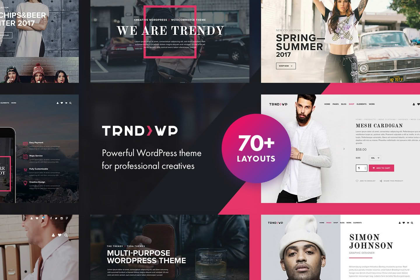 Download Trendy - Creative Multi-Purpose WordPress Theme GPL WordPress Plugin